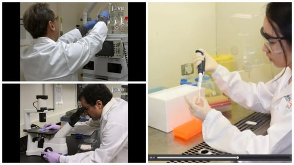 The videos included in JoVE Biochemistry, JoVE Genetics, and JoVE Cancer Research serve as an innovative resource for researchers attempting to reproduce the techniques developed by other laboratories. 