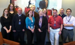Photo of the Librarian Reference team at UMUC