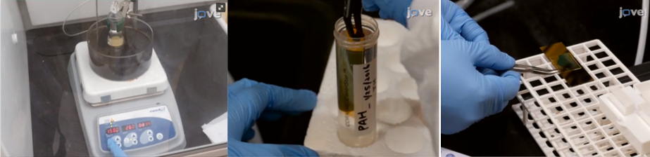experiment steps from engineering video article from authors at Duke University