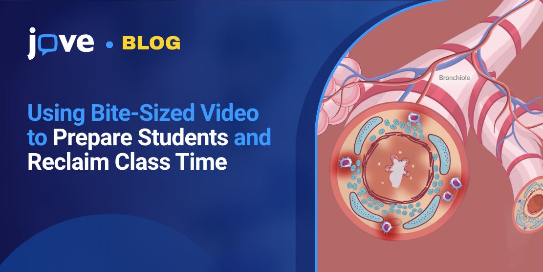 Using Bite-Sized Video to Prepare Students and Reclaim Class Time