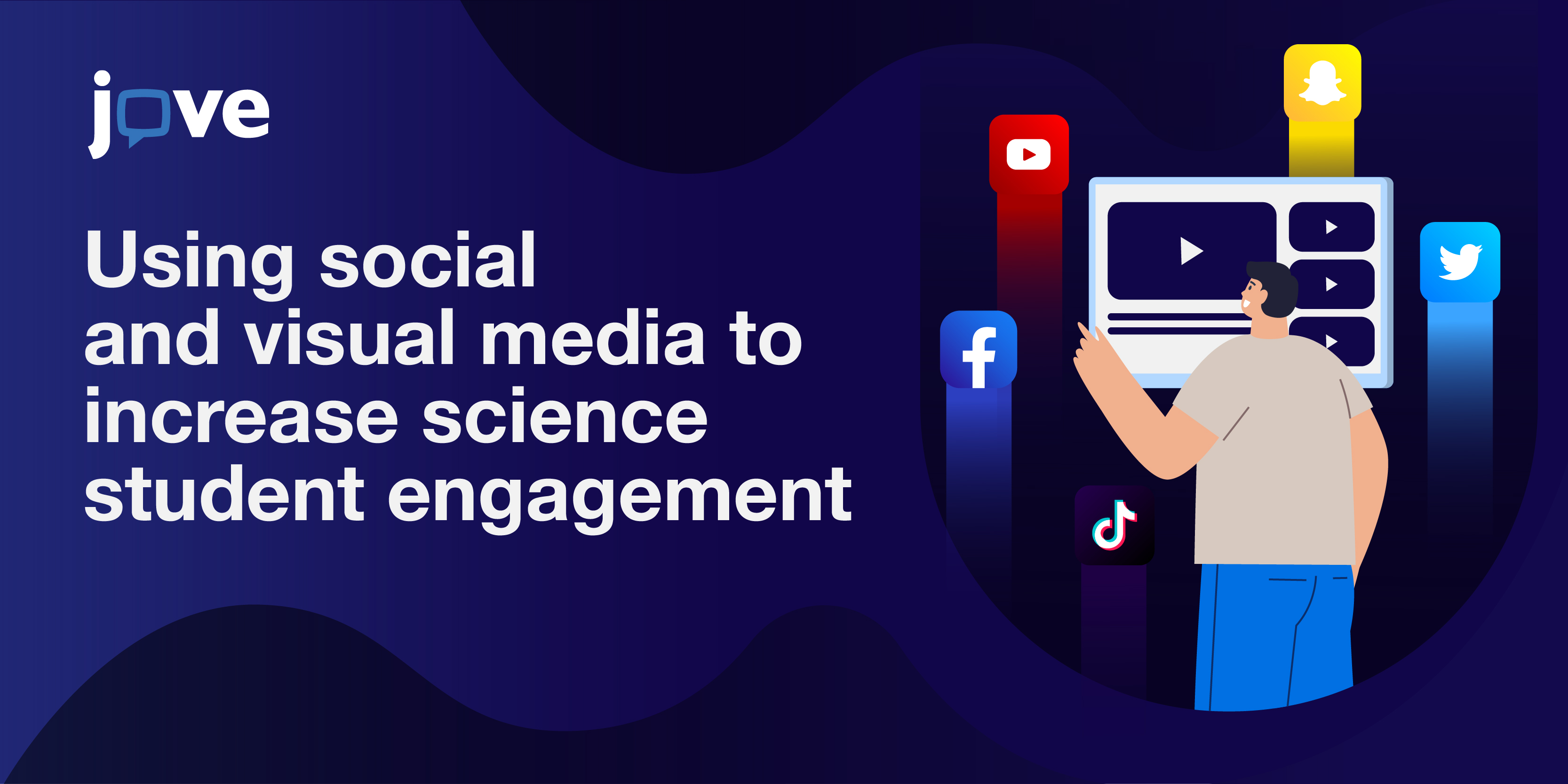 Using social and visual media to increase science student engagement